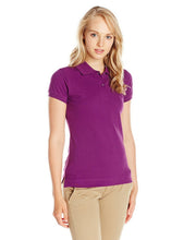 Load image into Gallery viewer, Dickies Juniors' Short-Sleeve Pique Polo Shirt Purple