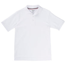 Load image into Gallery viewer, French Toast Boys' Short Sleeve Pique Polo White