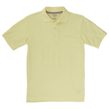 Load image into Gallery viewer, French Toast Boys' Short Sleeve Pique Polo Yellow