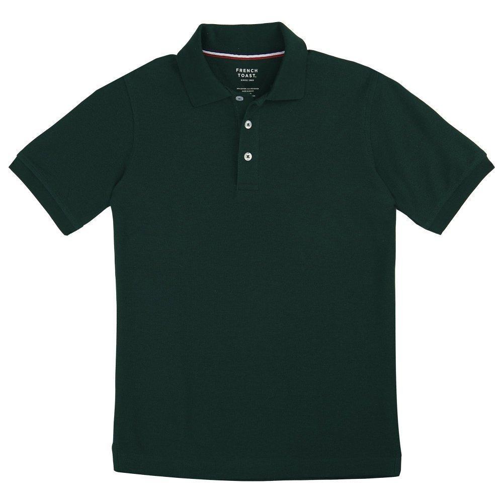 French Toast Boys' Short Sleeve Pique Polo