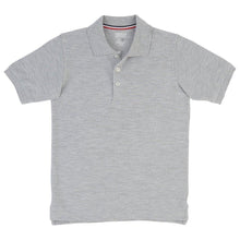 Load image into Gallery viewer, French Toast Boys' Short Sleeve Pique Polo Grey