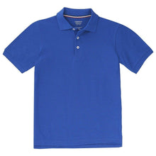 Load image into Gallery viewer, French Toast Boys' Short Sleeve Pique Polo Royal