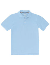 Load image into Gallery viewer, French Toast Boys' Short Sleeve Pique Polo Light Blue