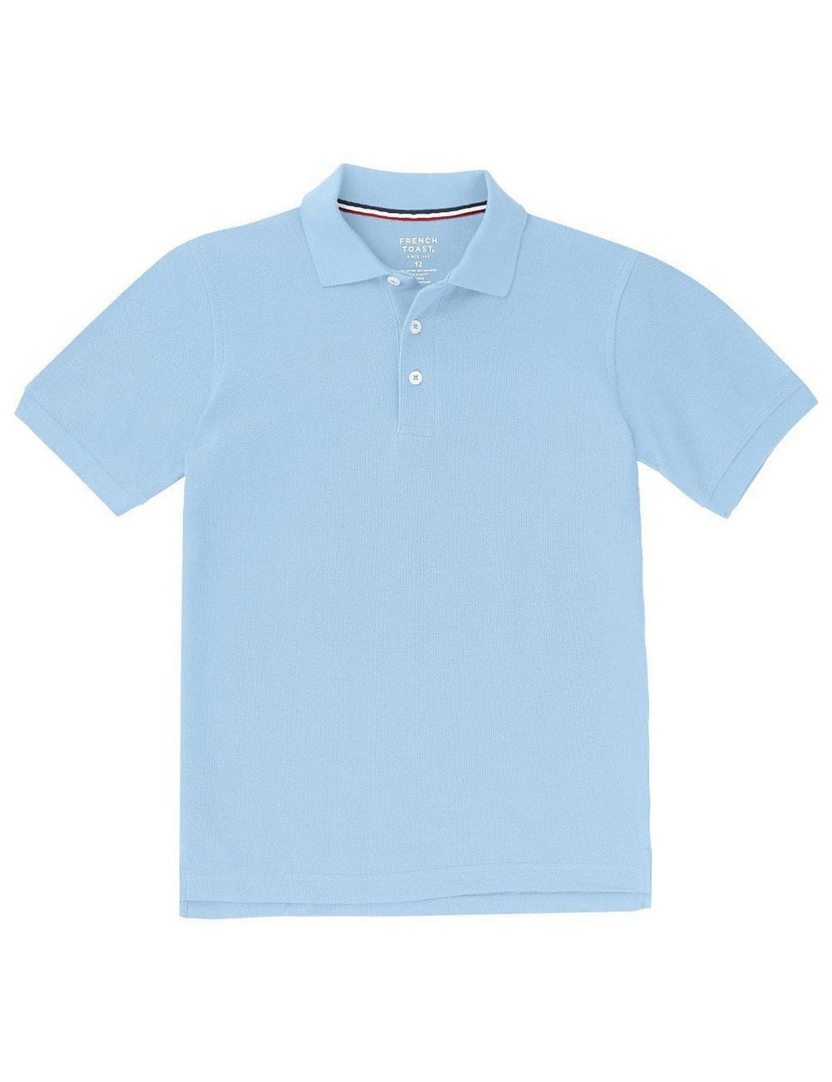Short Sleeve Pique Polo - School Uniforms - French Toast