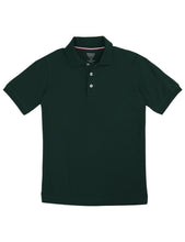 Load image into Gallery viewer, French Toast Boys' Short Sleeve Pique Polo Hunter