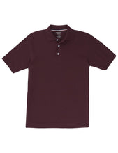 Load image into Gallery viewer, French Toast Boys' Short Sleeve Pique Polo Burgundy