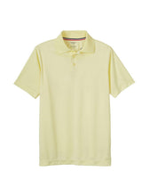 Load image into Gallery viewer, French Toast Men&#39;s Moisture Wicking Stretch Sport Polo Shirt Yellow
