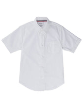 Load image into Gallery viewer, French Toast Boys' Short Sleeve Oxford Dress Shirt White