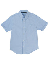 Load image into Gallery viewer, French Toast Boys' Short Sleeve Oxford Dress Shirt Light Blue