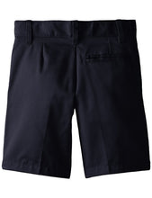Load image into Gallery viewer, French Toast Boys' Basic Flat-Front Short With Adjustable Waist Navy