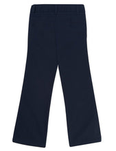 Load image into Gallery viewer, French Toast Girls&#39; Adjustable Waist Flat Front Bootcut Pant Navy
