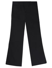 Load image into Gallery viewer, French Toast Girls' Adjustable Waist Flat Front Bootcut Pant Black