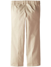 Load image into Gallery viewer, French Toast Girls' Adjustable Waist Flat Front Bootcut Pant Khaki
