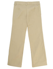 Load image into Gallery viewer, French Toast Girls' Adjustable Waist Flat Front Bootcut Pant Khaki