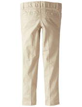 Load image into Gallery viewer, French Toast Girls' Stretch Twill Skinny Leg Pant Khaki