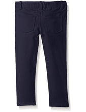 Load image into Gallery viewer, French Toast Girls' Skinny 5 Pocket Knit Pant Navy