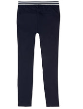 Load image into Gallery viewer, French Toast Girls' Contrast Elastic Waist Pull-On Pant Navy