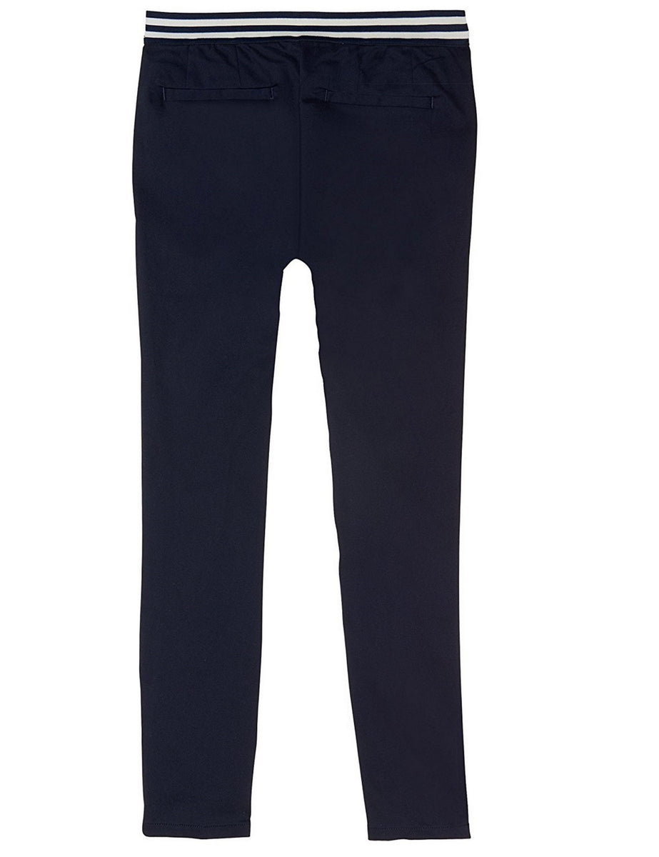 TROUSER GIRLS NAVY WITH ELASTIC CA – Handelshuis