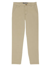 Load image into Gallery viewer, French Toast Boys&#39; Slim Fit Stretch Chino Pant Khaki
