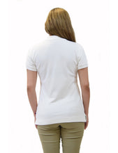 Load image into Gallery viewer, BHSC Uniform Juniors? Short Sleeve Stretch Pique Polo Shirt White
