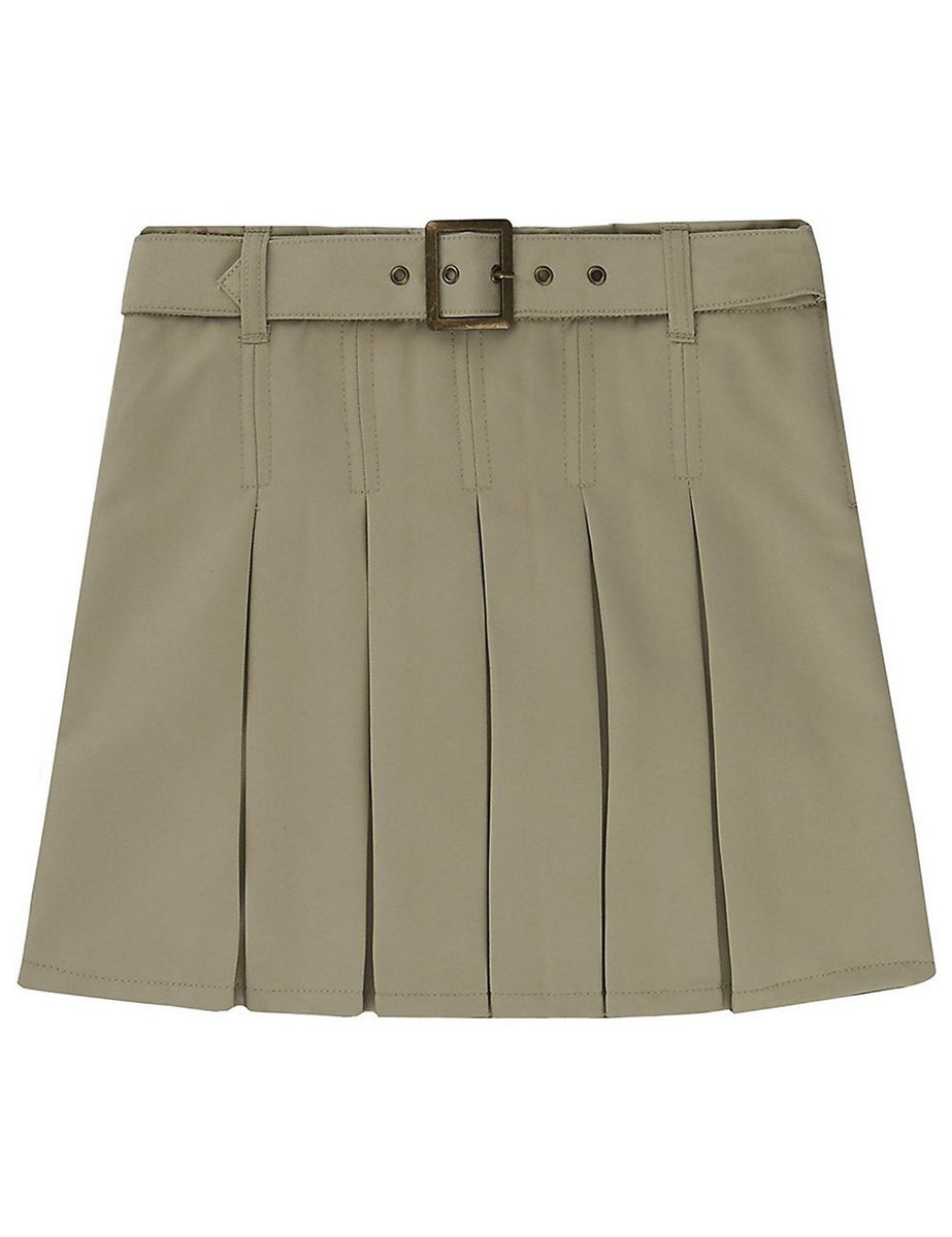 6 French Toast Girls School Uniform Skirts buying Scooters size 8 Adj. Waistband Khaki