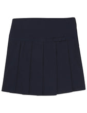 Load image into Gallery viewer, French Toast Girls' Pleated Scooter with Ribbon Navy