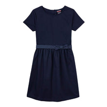 Load image into Gallery viewer, French Toast Girls' Fit and Flare Dress Navy