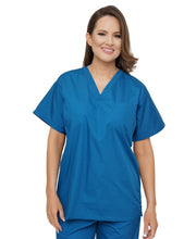 Load image into Gallery viewer, Lizzy-B V-neck Scrub Top Caribbean
