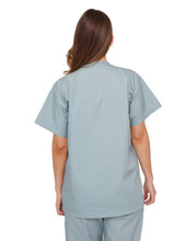Load image into Gallery viewer, Lizzy-B V-neck Scrub Top Misty
