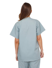 Load image into Gallery viewer, Lizzy-B V-neck Scrub Top Misty