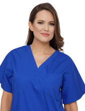 Load image into Gallery viewer, Lizzy-B V-neck Scrub Top Royal