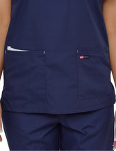 Load image into Gallery viewer, Lizzy-B Asiana Top Navy White
