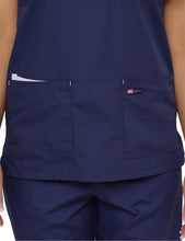 Load image into Gallery viewer, Lizzy-B Asiana Top Navy White