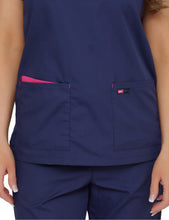 Load image into Gallery viewer, Lizzy-B Asiana Top Navy Fuschia