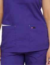 Load image into Gallery viewer, Lizzy-B Asiana Top Purple White