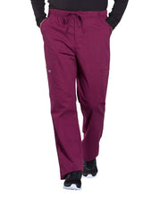 Load image into Gallery viewer, Cherokee WW Professionals WW190 Men's Tapered Leg Cargo Pant Burgundy