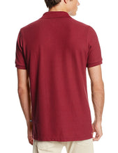 Load image into Gallery viewer, Lee Uniforms Men&#39;s Modern Fit Short Sleeve Polo Shirt Burgundy
