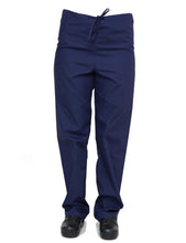 Load image into Gallery viewer, Lizzy-B Drawstring Scrub Pants Navy