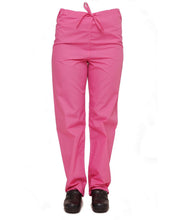 Load image into Gallery viewer, Lizzy-B Drawstring Scrub Pants Hot Pink