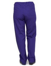 Load image into Gallery viewer, Lizzy-B Drawstring Scrub Pants Purple