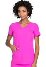 Load image into Gallery viewer, HeartSoul &quot;Pitter-Pat&quot; Shaped V-Neck Top 20710 [Partner]