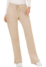 Load image into Gallery viewer, Cherokee Mid Rise Moderate Flare Drawstring Pant [Partner]