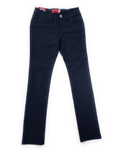 Load image into Gallery viewer, BHSC Uniform Junior Mid Rise Stretch Super Skinny 5 pants  Navy
