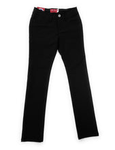 Load image into Gallery viewer, BHSC Uniform Junior Mid Rise Stretch Super Skinny 5 pants  Black
