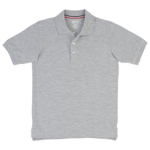 Load image into Gallery viewer, French Toast Boys&#39; Short Sleeve Pique Polo Grey
