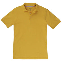 Load image into Gallery viewer, French Toast Boys&#39; Short Sleeve Pique Polo Gold
