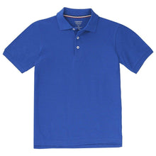 Load image into Gallery viewer, French Toast Boys&#39; Short Sleeve Pique Polo Royal
