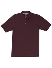 Load image into Gallery viewer, French Toast Boys&#39; Short Sleeve Pique Polo Burgundy