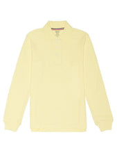 Load image into Gallery viewer, French Toast Boys&#39; Long-Sleeve Pique Polo Shirt Yellow
