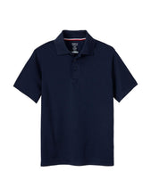Load image into Gallery viewer, French Toast Men&#39;s Moisture Wicking Stretch Sport Polo Shirt Navy
